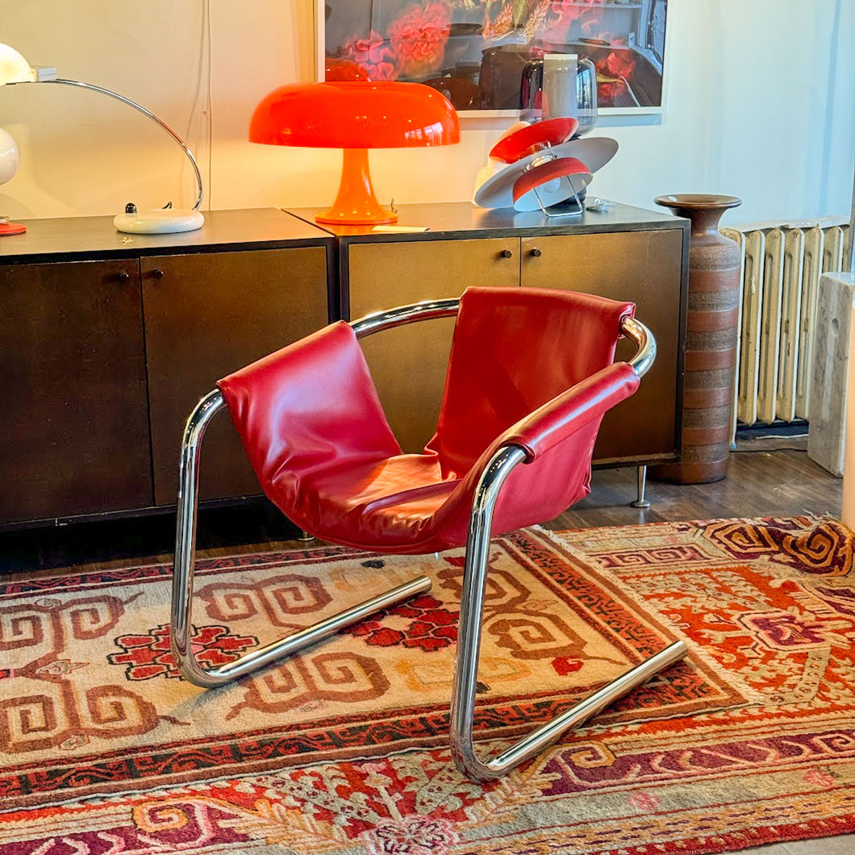 Zermatt Sling Chair By Duncan Burke and Gunter Eberle for Vecta